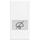 BTICINO - Copritasto per apparecchi di comando assiali simbolo DND HD4921DD