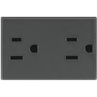 BTICINO - Presa duplex 2P+T 15A 127/250Vac standard americano HS4188