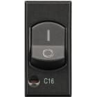 BTICINO - Interruttore magnetotermico 1P+N 16A 230Vac Icn= 1500A HS4301/16