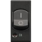 BTICINO - Interruttore magnetotermico 1P+N 6A 230Vac Icn= 1500A