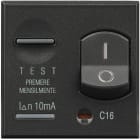 BTICINO - Interruttore magnetotermico differenziale 1P+N 16A Idn= 10mA