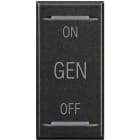 BTICINO - Copritasto Axolute 2 funzioni con simbolo ON GEN OFF HS4911AF