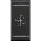 BTICINO - Copritasto Axolute 2 funzioni con simbolo aspiratore HS4911BC