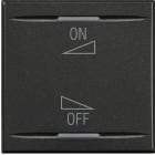 BTICINO - Copritasto Axolute 2 funzioni con simbolo ON OFF regolazione