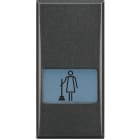 BTICINO - Copritasto per apparecchi di comando assiali simbolo MUR HS4921MR