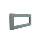 BTICINO - Placca MatixGO 7 moduli JA4807TA