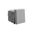 BTICINO - Commutatore 2P 10AX - 250Vac Doppio tasto 1-0-2 - non illuminabile