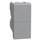 BTICINO - Pulsante doppio 10 A 250 Va.c. 1 P (NO) + 1 P (NO) non interbloccato