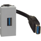 BTICINO - Connettore USB tipo A preconnesso