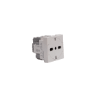 BTICINO - Presa flat standard Italia P40 - interasse 19 mm e 26 mm