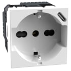 BTICINO - Presa standard Italia P40 con caricatore USB integrato JW4140A16USB