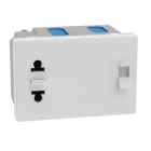 BTICINO - Presa per rasoio con trasformatore di isolamento - antibatterico