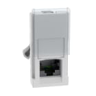 BTICINO - Connettore RJ45 categoria 6A STP - Toolless IDC - antibatterico JW4279C6ASAB