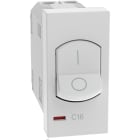 BTICINO - Interruttore magnetotermico 1P+N 16A 230Vac Icn= 1500A JW4301A16