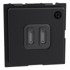 BTICINO - Caricatore USB con 2 porte tipo C - 30W K4293CC