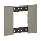 BTICINO - Placca Living Now 2 moduli KA4802ZG