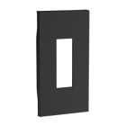 BTICINO - Cover 2 moduli per interruttore bipolare KW4302V32, Nero