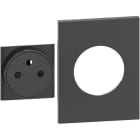 BTICINO - Cover + top per presa standard franco/belga KG55M3F