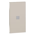 BTICINO - Cover illuminabile alta luminosità - 2 moduli, Sabbia