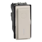 BTICINO - Interruttore 2P 16 AX, 250Vac, illuminabile KM4002