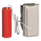 BTICINO - Pulsante a tirante 10 A 250Vac 1 P (NO) e 1 P (NC) KM4033