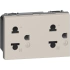 BTICINO - Presa duplex 2P+T 16A 127/250Vac standard euroamericano