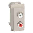 BTICINO - Modulo doppio RCA