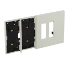 BTICINO - Frame elettrificato con mostrina doppia presa Italia