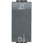 BTICINO - Commutatore 1P 16A - 250 Vac con doppio tasto L4028HN