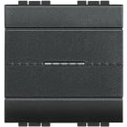 BTICINO - invertitore con comando assiale 1P 16AX 250Vac - 2 moduli