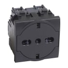 BTICINO - Presa bipasso flat standard tedesco e italiano 2P+T 10/16 A