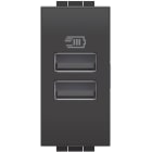 BTICINO - Caricatore USB con 2 prese USB
