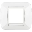 BTICINO - Placca Livinglight 2 moduli L4802BI