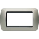 BTICINO - Placca Livinglight 4 moduli L4804TC