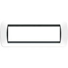 BTICINO - Placca Living international 7 moduli L4807PB