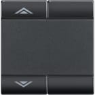 BTICINO - Copritasto LivingLight a 2 funzioni con serigrafia SU GIU\' L4911M2AHN