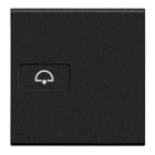 BTICINO - Copritasto con lente illuminabile con simbolo campanello L4916M2D