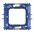 BTICINO - Supporto 2 moduli per placche quadre LNA4802.. Livinglight - fissaggio con graffette