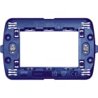 BTICINO - Supporto 3 moduli per placche quadre Livinglight e Living International - fissaggio con viti