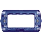 BTICINO - Supporto 4 moduli per placche quadre Livinglight e Living International - fissaggio con viti LN4704