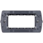 BTICINO - Supporto 4 moduli per placche Air LNC4804... - fissaggio con viti LN4704C