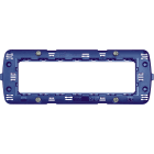 BTICINO - Supporto 7 moduli per placche quadre Livinglight e Living International - fissaggio con viti