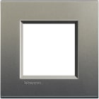 BTICINO - Placca quadra Livinglight 2 moduli