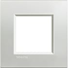 BTICINO - Placca quadra Livinglight 2 moduli