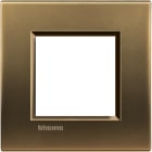 BTICINO - Placca quadra Livinglight 2 moduli