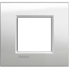 BTICINO - Placca quadra Livinglight 2 moduli LNA4802GL
