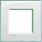 BTICINO - Placca quadra Livinglight 2 moduli
