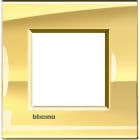 BTICINO - Placca quadra Livinglight 2 moduli