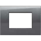 BTICINO - Placca quadra Livinglight 3 moduli