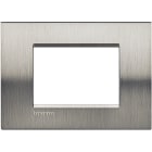 BTICINO - Placca quadra Livinglight 3 moduli